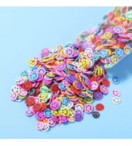 Tahtakale Toptancı Epoksi Reçine Dolgusu Karışık Glitter Doldu Malzemesi  Figür 100 GR  Emoji