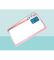 Tkgz - Oppo A16 FULL KASA Arka Kapak Batarya Kapağı - BEYAZ