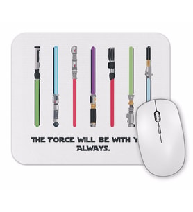 The Force Sabers Mouse Pad