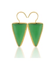 Kadir Jewellery 22 Ayar Altın Kaplama Vintage Küpe -El İşçiliği Ve Hipoalerjenik Küpe