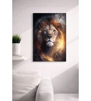 LION1  TASARIM MDF TABLO (27X18)