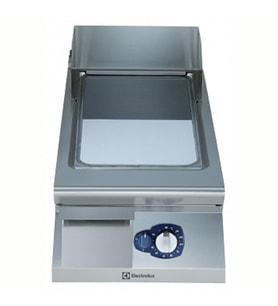 Electrolux Professional Gazlı Set Üstü Izgara (10kw), Düz Krom Pleytli, Eğimli Tablalı, Termostatik Kontrol, Demonte Sırtlık Ve Spatula - 400 Mm E9FTGDCS00
