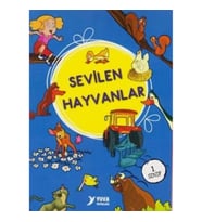Sevilen Hayvanlar Serisi Düz Yazılı 1. Sınıf (10 Kitap Set)
