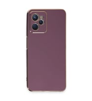 Realme C35 Kılıf Volet Silikon - Mor