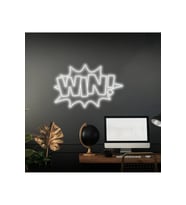 WIN! Yazılı Neon Tabela