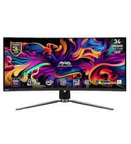 MSI MAG 341CQP QD-OLED 34 inç 175 Hz 0.03ms UWQHD Adaptive Sync QD-OLED Kavisli Gaming Monitör
