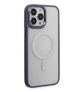 iPhone 15 Pro Max Kılıf Room Magneticsafe Silikon - Sierra Blue