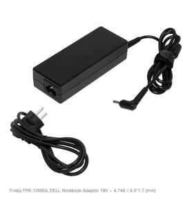 FRISBY FPA-7266DL 19V 4.74A (4.0x1.7) Dell Notebook Adaptörü