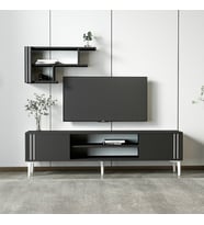 TV Ünitesi Sergi Antrasit 140 cm