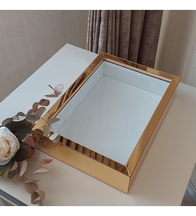25X35 GOLD LEDSİZ DERİN ANI ÇERÇEVESİ- NİŞAN SÖZ GÜLLERİNİZ İÇİN ÇERÇEVELER