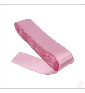 Saten Kurdele, 3cm x 10mt - Pembe