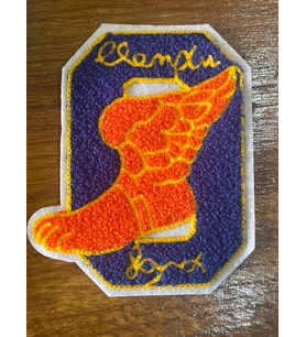 13X10 CM O RAKAMLI AYAK DOKUMA APLİKE ARMA YAMA DİKİŞ HOBİ AKSESUARI