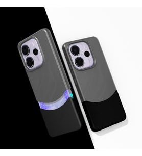 Xiaomi Redmi Note 14 4G Uyumlu Kılıf Mıknatıslı Zore Duble Kapak