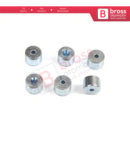 BCR015 Cam Kriko Kablo Halat Uç Pimi Tutma Perçini 6.5x4.5/1.7 mm 100 Adet