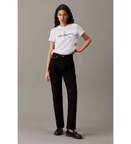 Calvin Klein AUTHENTIC SLIM STRAIGHT Kadın SİYAH Jeans J20J224896-BEH