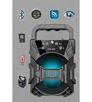 Yüksek Performanslı Bluetooth Hoparlör Kablosuz Taşınabilir