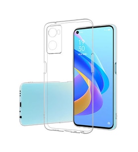 Oppo A36 Uyumlu Kılıf Zore Süper Silikon Kapak (Renksiz)