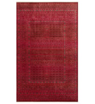 Hoom Rugs Petra 17 Kırmızı Makine Halısı (Ateş Kırmızısı)