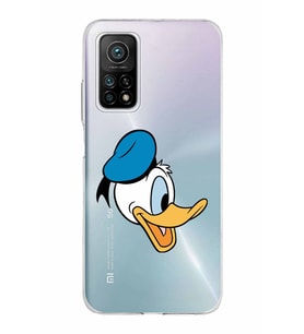 Xiaomi Mi 10 T Pro Uyumlu Kapak Donald Duck Tasarımlı Şeffaf Silikon Kılıf