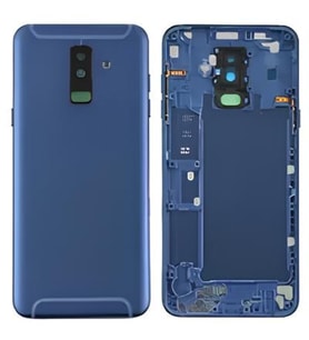 Samsung Galaxy A6 PLUS - SM-A605F FULL Kasa Arka Kapak Takım MAVİ