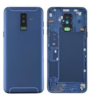 Samsung Galaxy A6 PLUS - SM-A605F FULL Kasa Arka Kapak Takım MAVİ