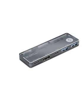 Type-c 3.1 Gen1 Hub Pd Hdmı 4K 5 Port 5 Gbps Alüminyum Gri TUH353