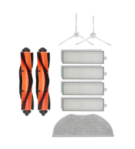 Xiaomi Vacuum Mop 2in1 Essential (MJSTG1) Robot Süpürge Uyumlu 9'lu Yedek Parça Seti