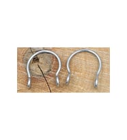 Çelik Gümüş Renk Çift Piercing