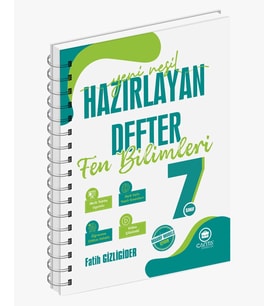Çanta Yayınları 7. Sınıf Fen Bilimleri Hazırlayan Defter Maarif Model