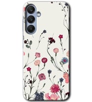 Galaxy A35 Kılıf HD Desen Baskılı Kılıf - Mat Çiçek