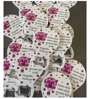 Baby Shower Doğum Günü Organizasyon Bebek İçin İsimli Hediyelik Magnet balon model 20 adet