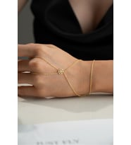 925 Ayar Gümüş Kartanesi Şahmeran (Sarı)
