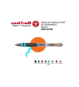 UNİ UMN-207ND SİGNO İĞNE UÇLU JEL KALEM 0.7 TURUNCU