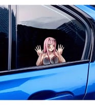 Lexroo Anime Kız Sticker Laptop,Araba, Motor Sticker