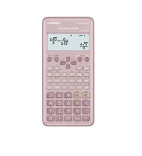 Casio FX-82ES Plus Pembe Bilimsel Fonksiyonlu Hesap Makinesi 2.Versiyon