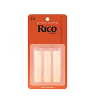 D'Addario RIA0325 Rico Orange Box Soprano Saksafon Kamışı No: 2.5 (Orta Seviye/Eğitim) - 3'lü Paket  Ekonomik Deneme Paketi ve Kolay Çalım