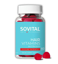 Sovital Hair Vegan Gummy Saç Vitamini 60 Adet