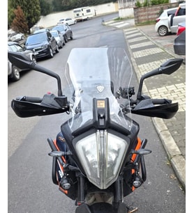 MOTOCAM KTM 890 Adv Ön Cam 2021-2023 Model 57cm Şeffaf Renkli 3mm APARATSIZDIR