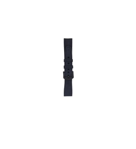 Fro LW38-43 20 mm Hakiki Deri Spor Siyah Kordon Silver Toka