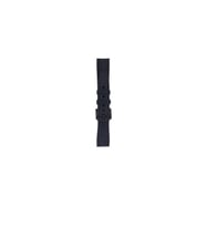 Fro LW38-43 20 mm Hakiki Deri Spor Siyah Kordon Silver Toka