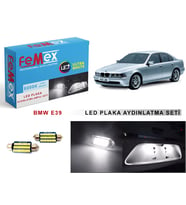 Bmw E39 LED Plaka Aydınlatma Ampul Seti FEMEX Parlak Beyaz