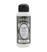 Cadence Ultimate Glaze Su Bazlı Sır Vernik YARI MAT 120 ml. 