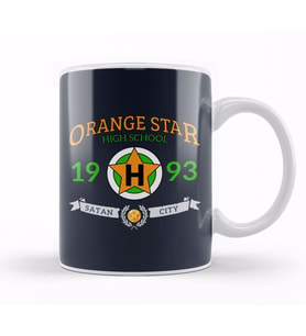 Dragon Ball Z Orange Star High School Varsity Kupa Bardak Porselen