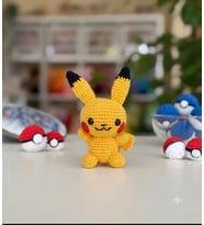 Pokemon Pikachu Dikiz Aynası Süsü 13 Cm (UCUNDA ASILACAK APARATI MEVCUTTUR)