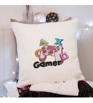 Gamer ( Oyuncu ) Tasarımlı Yastık