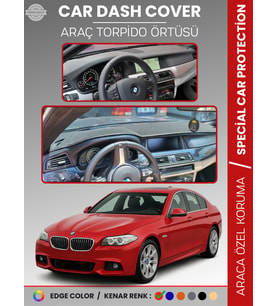 BMW F10 5 SERİSİ (2010-2017) Torpido Örtüsü Ön Göğüs Koruma Torpido Koruma Tam Uyum