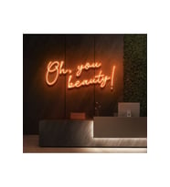 Oh,You Beauty! Yazılı Neon Tabela