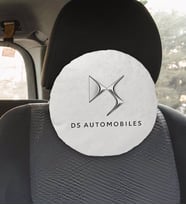 BK Gift Ds Tasarımlı Yuvarlak Araç Koltuk Yastığı-1