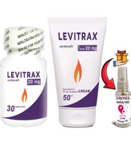 Naturalia: 30LU Levitrax Kapsül + 50 ml Levitrax: Erkeklerin Performanslarına Özel Set + Hediye Erosel Yağı