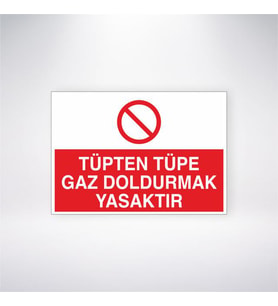 Tüpten Tüpe Gaz Doldurmak Yasaktır
